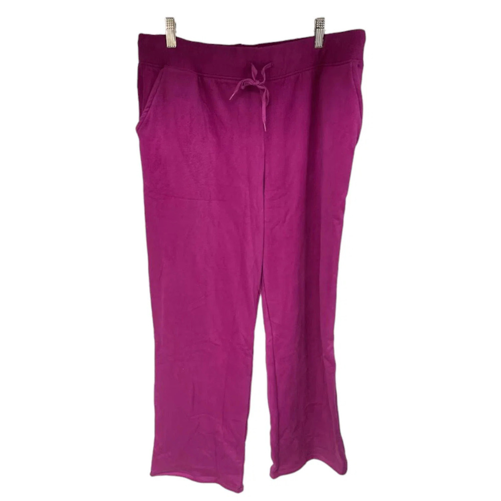 Comfort Code Women's Fleece Lounge Pant Purple Radiance - Regular